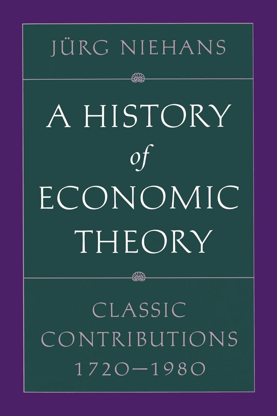 A History of Economic Theory