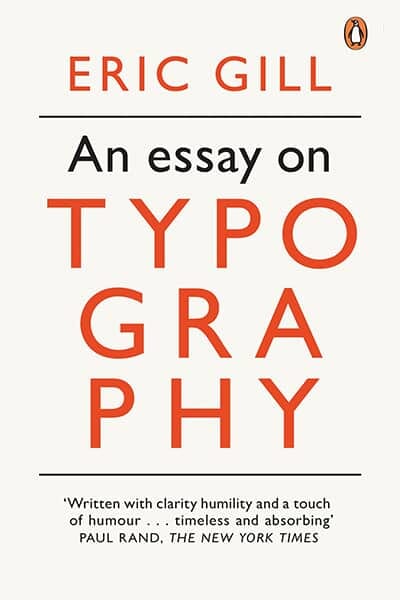 An Essay on Typography