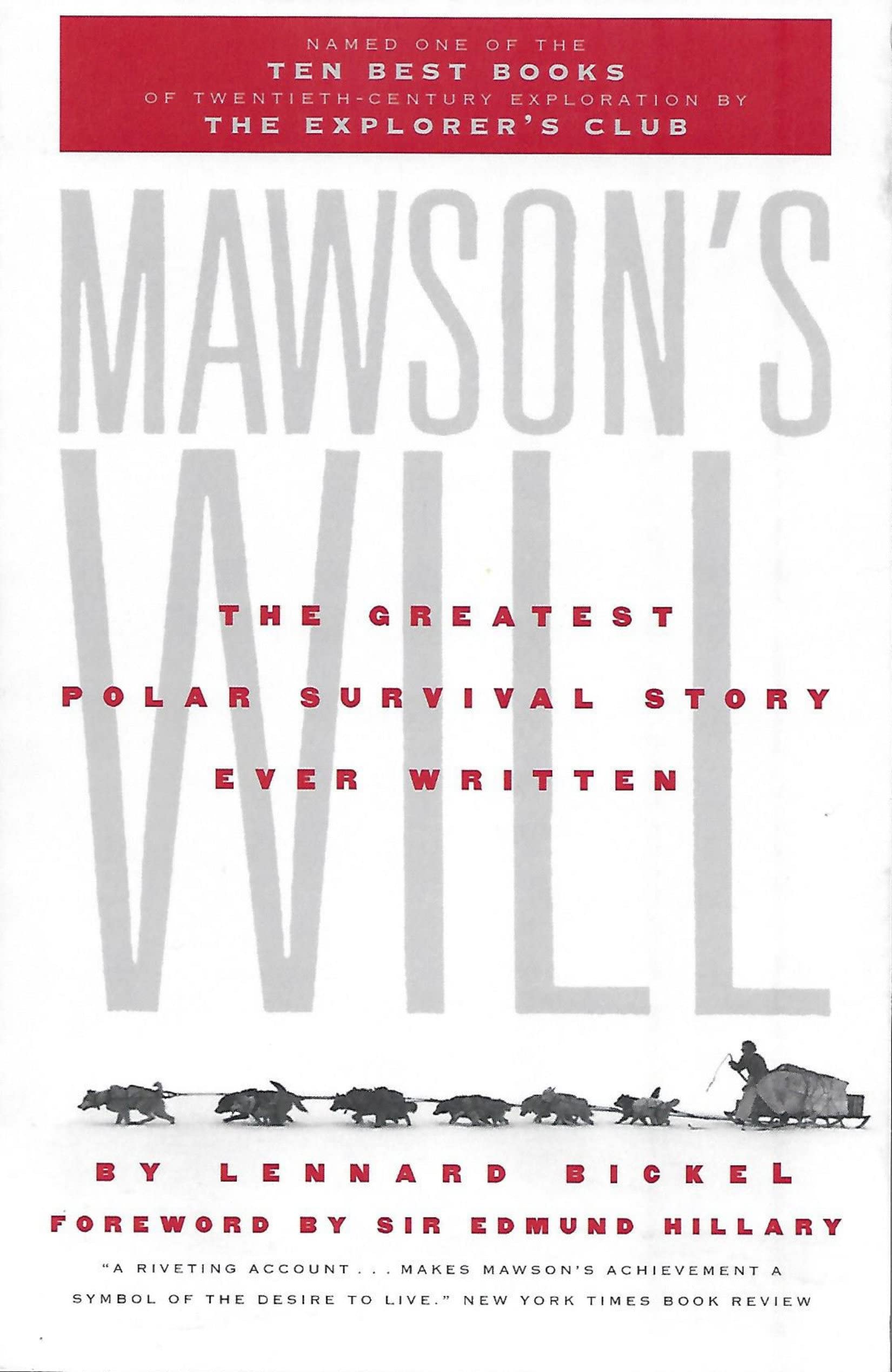 Mawson's Will