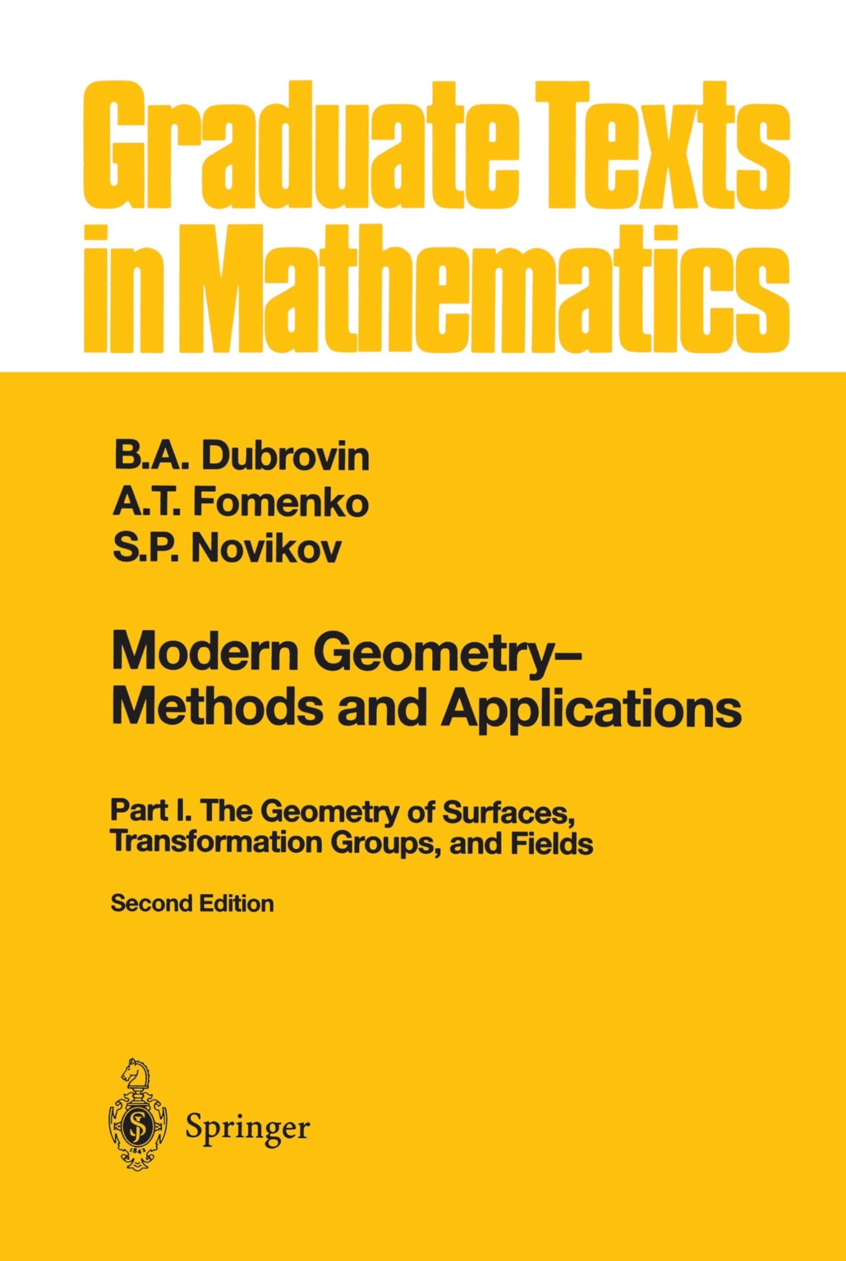 Modern Geometry — Methods and Applications