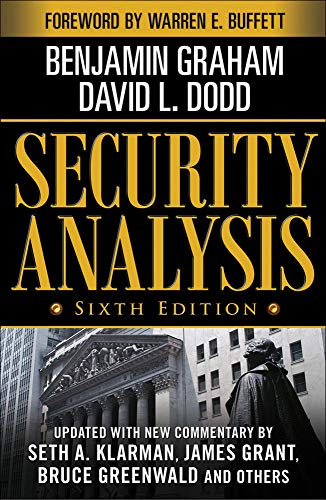 Security Analysis: Sixth Edition, Foreword by Warren Buffett