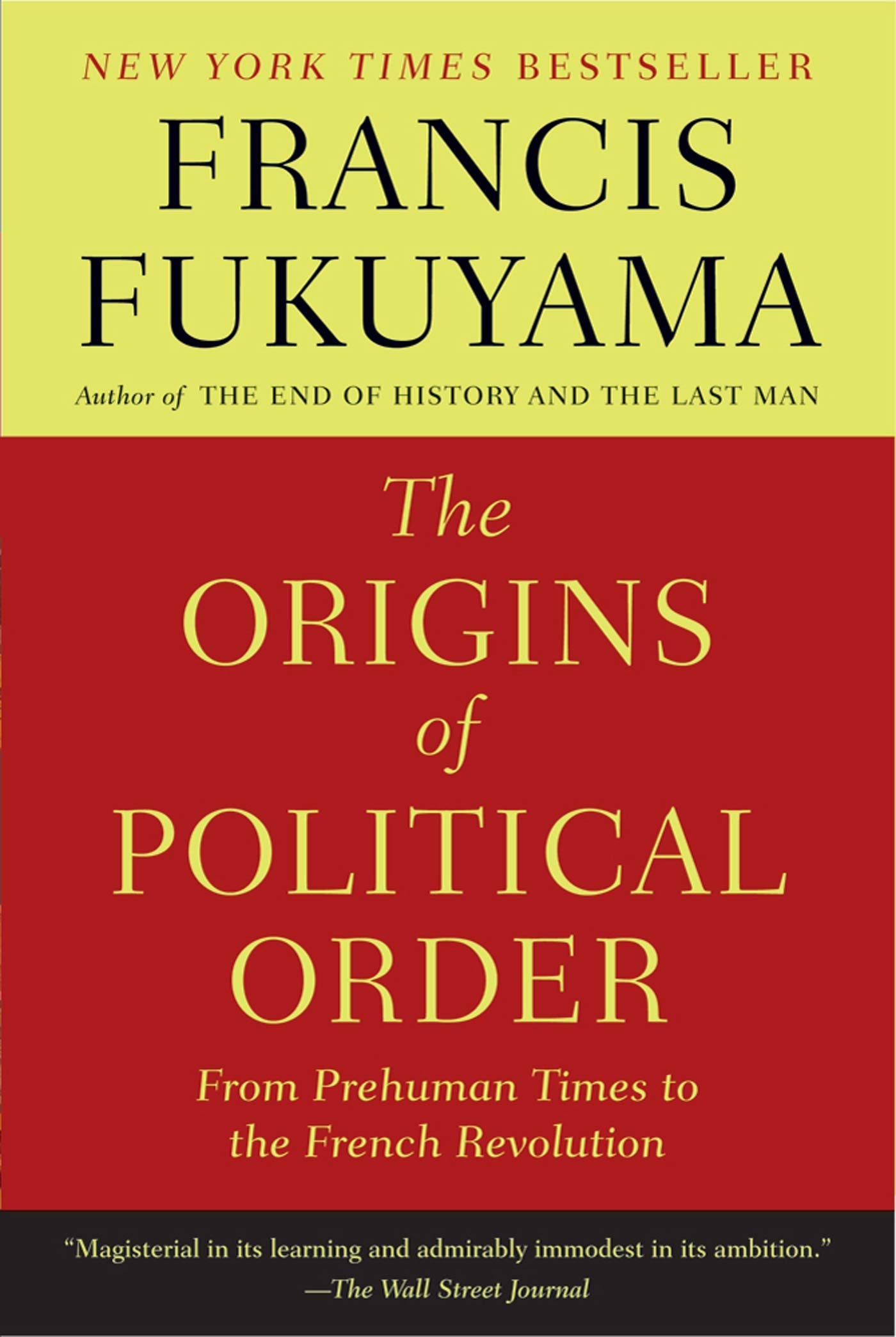 The Origins of Political Order