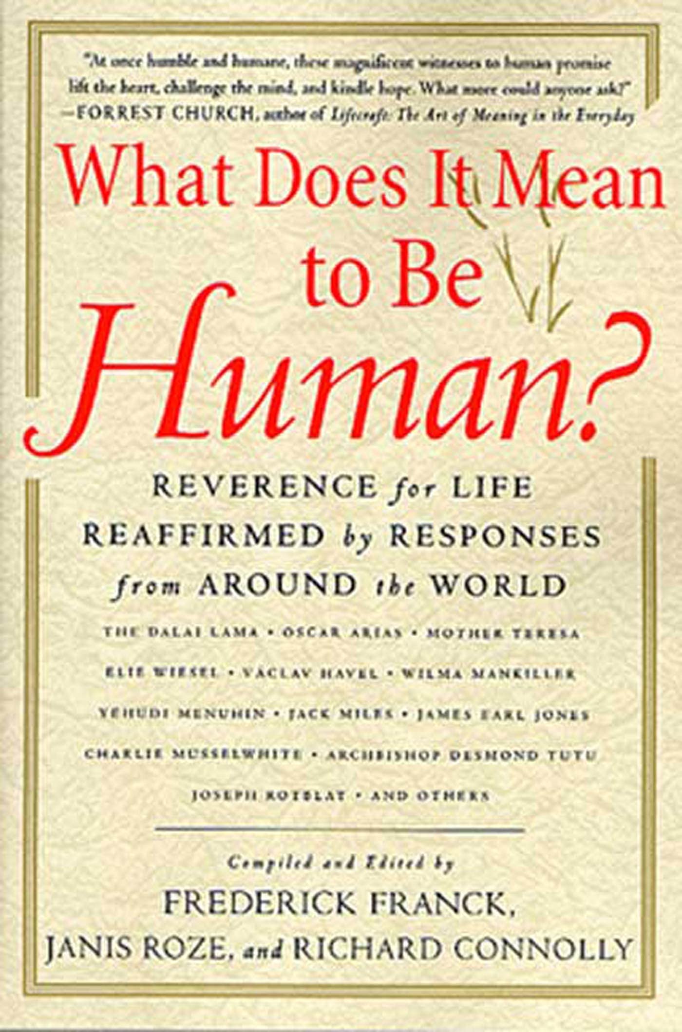 What Does It Mean to Be Human?