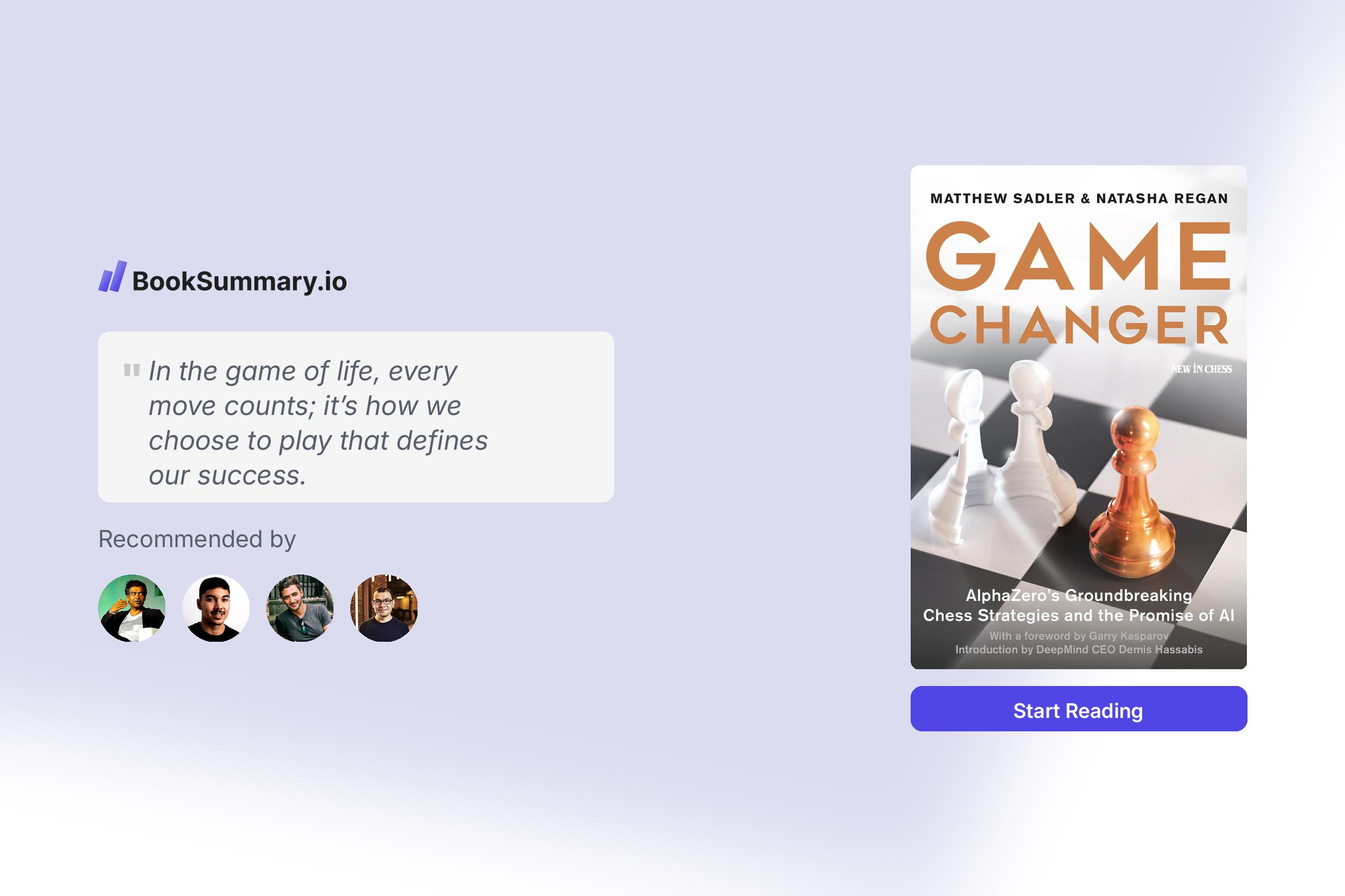 Game Changer Book Summary