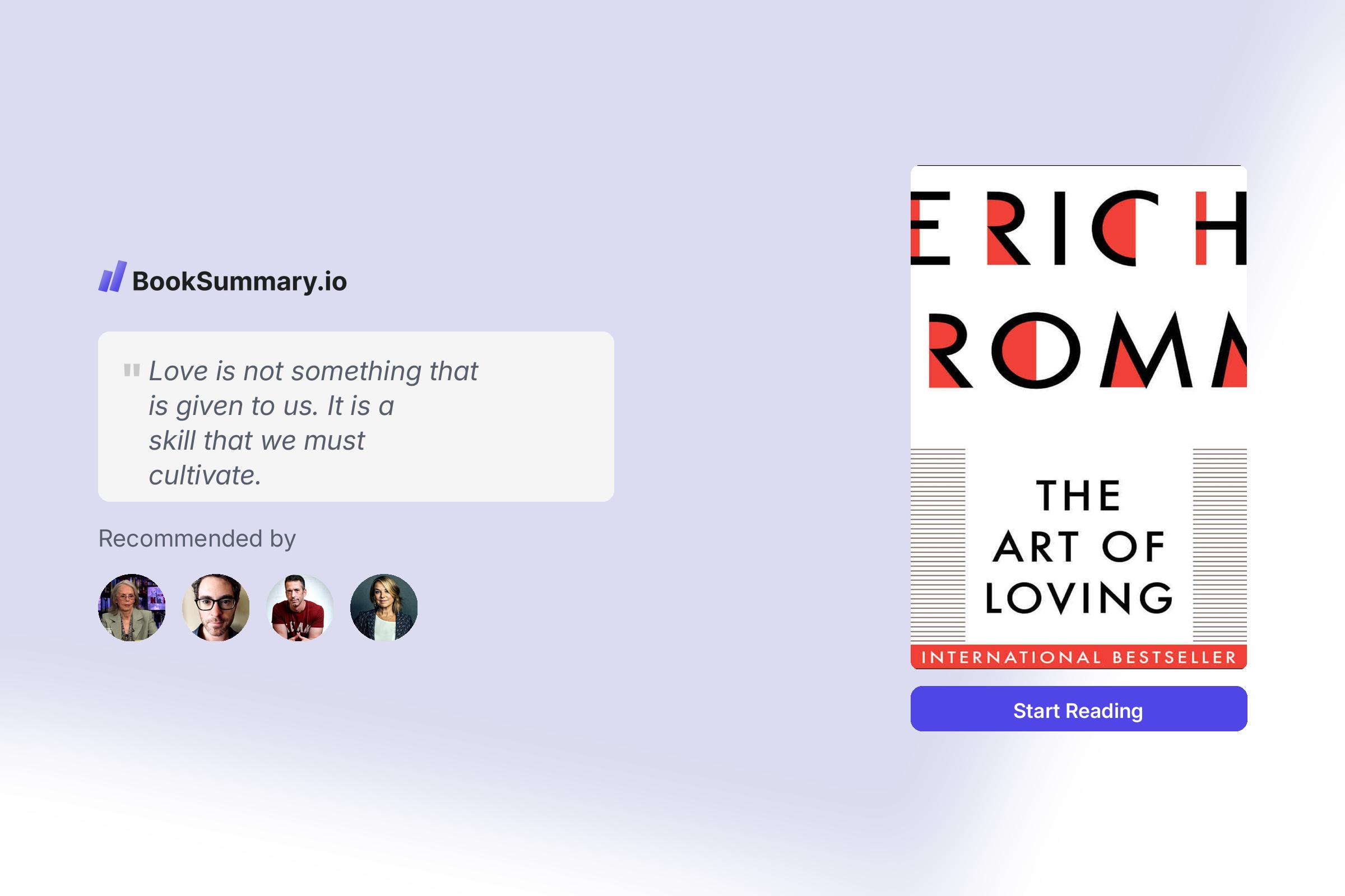 the art of loving book