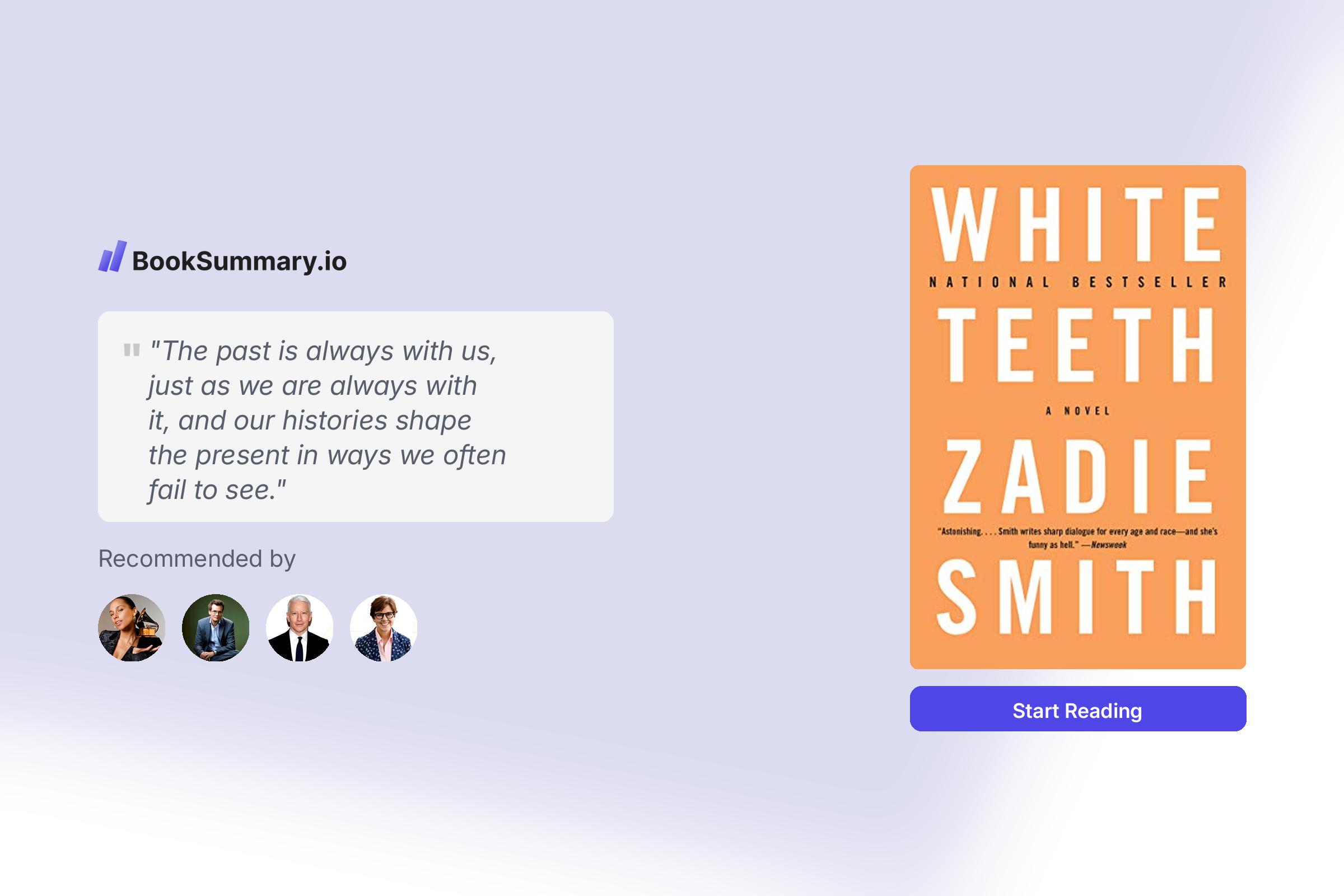 White Teeth Book Summary